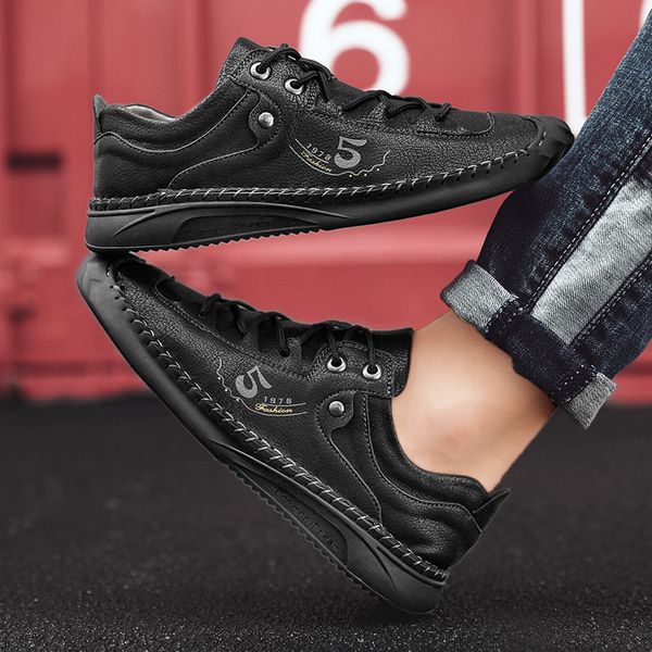 2020 new mens casual shoes autumn new cross-border large size martin mens boot outdoor casual mens shoes, Black
2020 new mens casual shoes autumn new cross-border large size martin mens boot outdoor casual mens shoes, Black