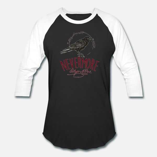 nevermore the raven poem edgar allan poe t shirt men print cotton round neck fit cute comical spring autumn novelty shirt
nevermore the raven poem edgar allan poe t shirt men print cotton round neck fit cute comical spring autumn novelty shirt