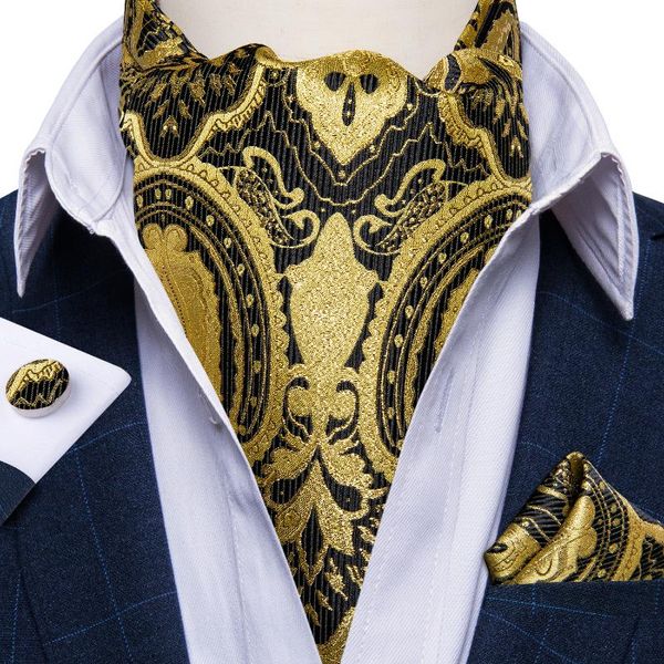 bow ties luxury men silk ascot wedding party gold paisley cravat necktie pocket square cufflinks 3pcs set gentleman tie dibangu, Black;gray
bow ties luxury men silk ascot wedding party gold paisley cravat necktie pocket square cufflinks 3pcs set gentleman tie dibangu, Black;gray