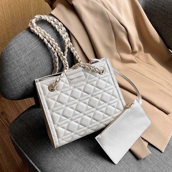 burminsa fashion 2 sest chain shoulder bags office ladies plaid work tote bags soft pu leather crossbody 2020
burminsa fashion 2 sest chain shoulder bags office ladies plaid work tote bags soft pu leather crossbody 2020