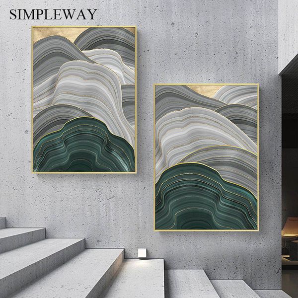 line drawing modern abstract painting golden green nordic poster canvas art print wall picture for ling room gallery decoration
line drawing modern abstract painting golden green nordic poster canvas art print wall picture for ling room gallery decoration