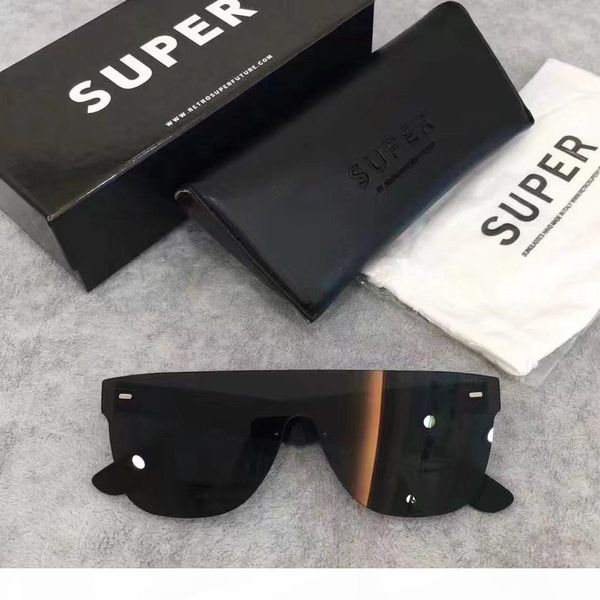 sunglasses super by retrosuperfuture tuttolente flat black sunglasses new with case, White;black
sunglasses super by retrosuperfuture tuttolente flat black sunglasses new with case, White;black