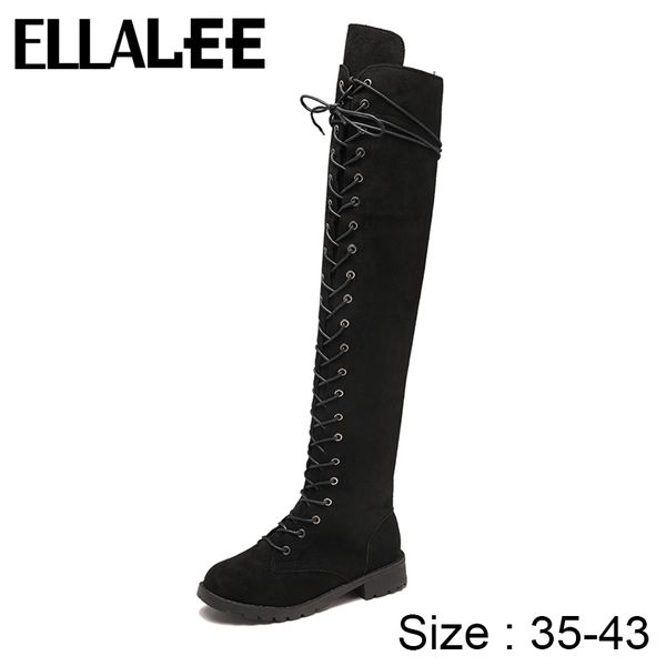 personality over the knee boots for lady classic lace-up shoes thigh high boot women long boot plus size 35-43, Black
personality over the knee boots for lady classic lace-up shoes thigh high boot women long boot plus size 35-43, Black