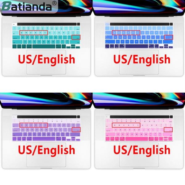 keyboard cover for new pro 13 2020 model a2251 us enter english alphabet silicone keyboard protector skin for a2289
keyboard cover for new pro 13 2020 model a2251 us enter english alphabet silicone keyboard protector skin for a2289