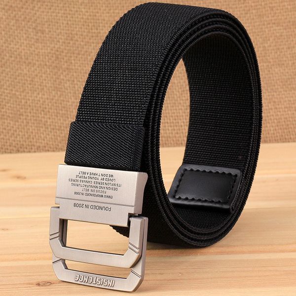 new woven mens multicolors outdoor sport nylon belt 115cm long double loop button belts, Black;brown
new woven mens multicolors outdoor sport nylon belt 115cm long double loop button belts, Black;brown