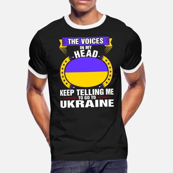 the voices in my head go to ukraine t shirt men designer tee shirt round collar male loose funny summer vintage shirt
the voices in my head go to ukraine t shirt men designer tee shirt round collar male loose funny summer vintage shirt