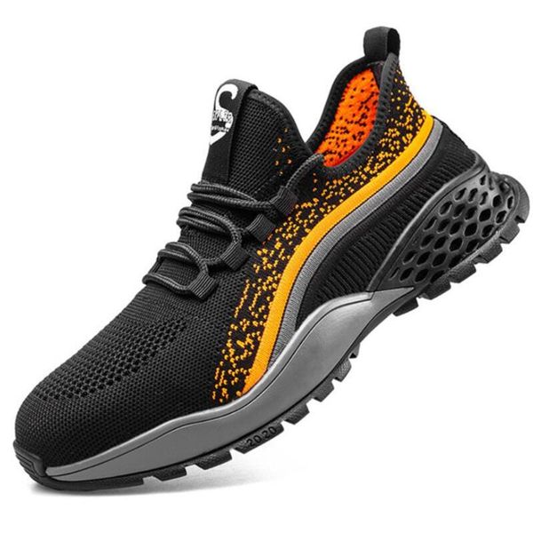 men's labor insurance shoes gas and stab-resistant men's work shoes fashion casual breathable boots mens casual, Black
men's labor insurance shoes gas and stab-resistant men's work shoes fashion casual breathable boots mens casual, Black