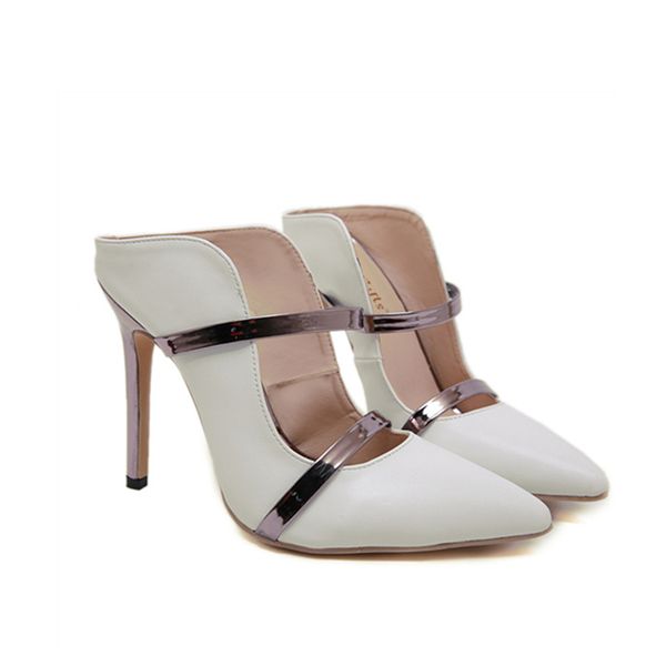 2020 europe casual women high heels sandals pointed toe slip on stilettos mules sandalias summer women cozy dress slipper pumps, Black
2020 europe casual women high heels sandals pointed toe slip on stilettos mules sandalias summer women cozy dress slipper pumps, Black