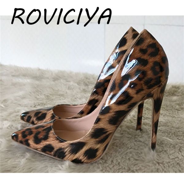 new night club party wedding shoes women leopard print high heels slip on pointed toe 12cm stiletto pump qp033 roviciya, Black
new night club party wedding shoes women leopard print high heels slip on pointed toe 12cm stiletto pump qp033 roviciya, Black