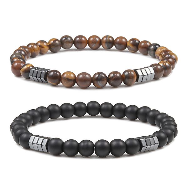 geometric men bracelet minimalist 6mm beads natural lava tiger eye stone charm distance bracelets homme fashion jewelry gifts, Black
geometric men bracelet minimalist 6mm beads natural lava tiger eye stone charm distance bracelets homme fashion jewelry gifts, Black