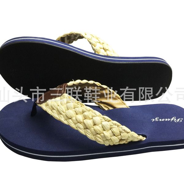 in 2020, the new men's slippers super non-slip tpr sole weave tape direct manufacturers to do so, Black
in 2020, the new men's slippers super non-slip tpr sole weave tape direct manufacturers to do so, Black