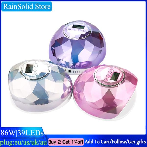 nail dryers rainsolid 86w uv led lamp for manicure gel dryer drying polish ice 30s/60s/90s auto sensor tools
nail dryers rainsolid 86w uv led lamp for manicure gel dryer drying polish ice 30s/60s/90s auto sensor tools