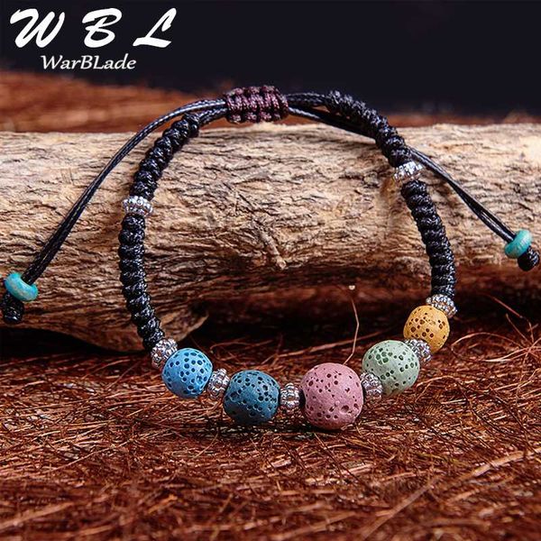 wbl fashion jewelry natural stone lava beads bracelets colorful lava stone leather bracelet charms wristband for women gift 2020, Black
wbl fashion jewelry natural stone lava beads bracelets colorful lava stone leather bracelet charms wristband for women gift 2020, Black