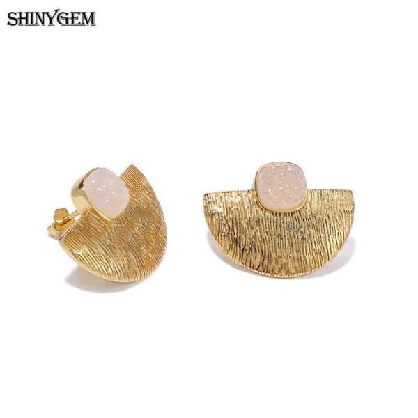 shinygem s925 sterling silver earrings luxury semicircle stud earrings sparkling natural square crystal gold for women, Golden;silver
shinygem s925 sterling silver earrings luxury semicircle stud earrings sparkling natural square crystal gold for women, Golden;silver
