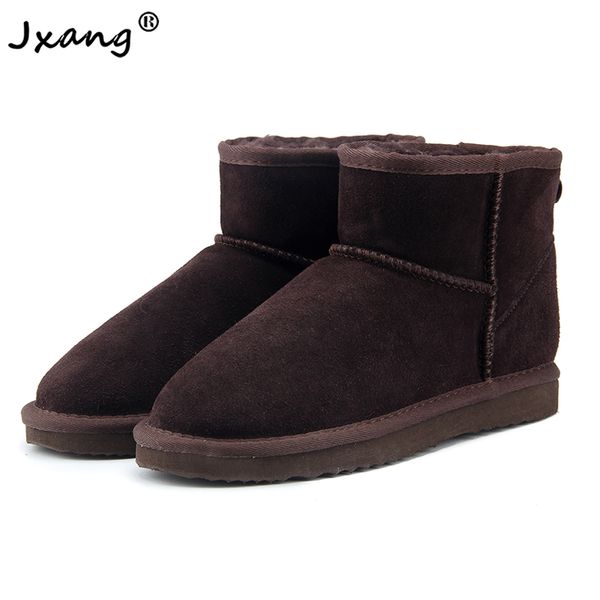 jxang high-quality australia classic women snow boots 100% genuine leather ankle boots warm winter woman shoes, Black
jxang high-quality australia classic women snow boots 100% genuine leather ankle boots warm winter woman shoes, Black
