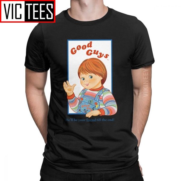 child's play good guys chucky men's t shirt horror 80s horror icon awesome o neck tshirt 100 percent cotton winter clothes
child's play good guys chucky men's t shirt horror 80s horror icon awesome o neck tshirt 100 percent cotton winter clothes