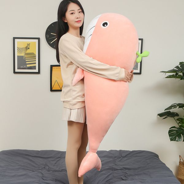 65-120cm super soft plush toy sea animal big blue whale soft toy stuffed animal children's birthday gift y200723
65-120cm super soft plush toy sea animal big blue whale soft toy stuffed animal children's birthday gift y200723