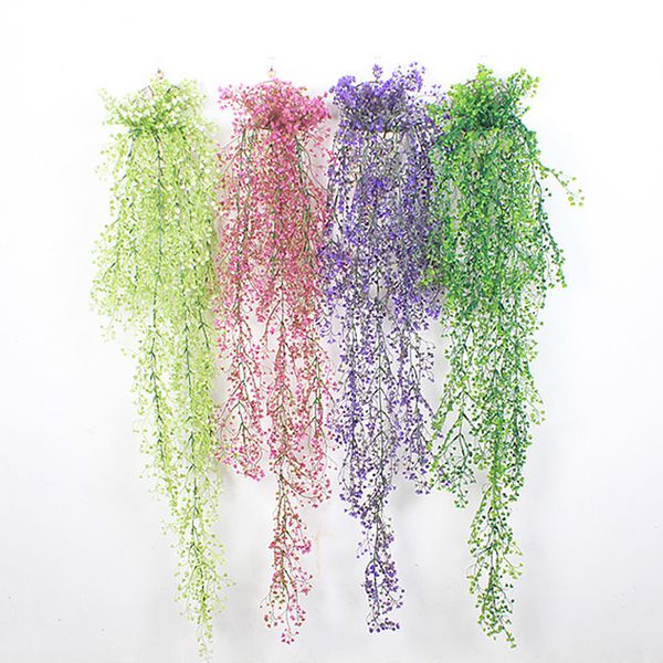 decorative flowers & wreaths artificial fake silk flower vine garden decoration hanging garland plant plants home wedding decor
decorative flowers & wreaths artificial fake silk flower vine garden decoration hanging garland plant plants home wedding decor