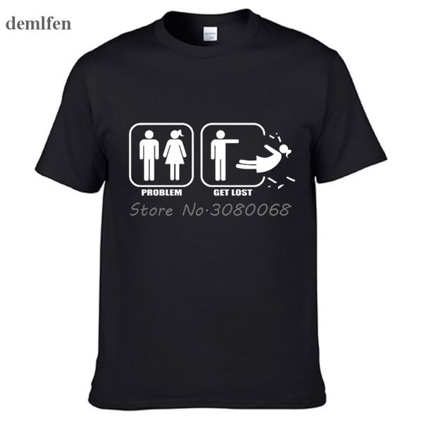 funny problem get lost t-shirt men casual fashion short sleeve cooton o-neck t shirt summer cool tees
funny problem get lost t-shirt men casual fashion short sleeve cooton o-neck t shirt summer cool tees