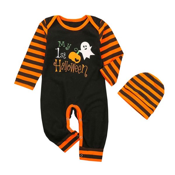 baby boys girls halloween clothing toddler baby cute cartoon print jumpsuit kids long-sleeved romper hat set new, White
baby boys girls halloween clothing toddler baby cute cartoon print jumpsuit kids long-sleeved romper hat set new, White