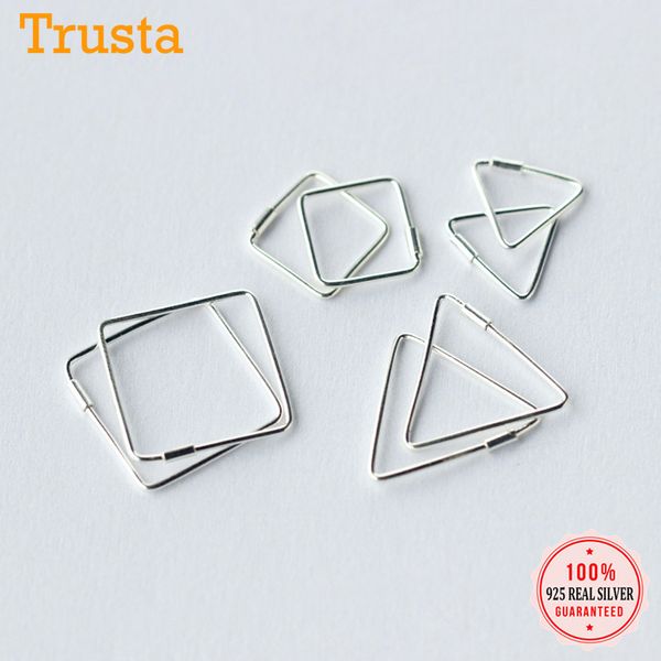 trustdavis unique square triangle shaped piercing huggie hoop earring for women sterling silver jewelry earing jewelry ds218, Golden;silver
trustdavis unique square triangle shaped piercing huggie hoop earring for women sterling silver jewelry earing jewelry ds218, Golden;silver