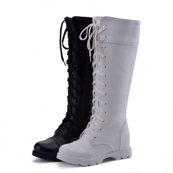 goxpacer lacing casual boots autumn boots women low heel square cross lines round toe female fashion shoes plus size patchwork, Black
goxpacer lacing casual boots autumn boots women low heel square cross lines round toe female fashion shoes plus size patchwork, Black