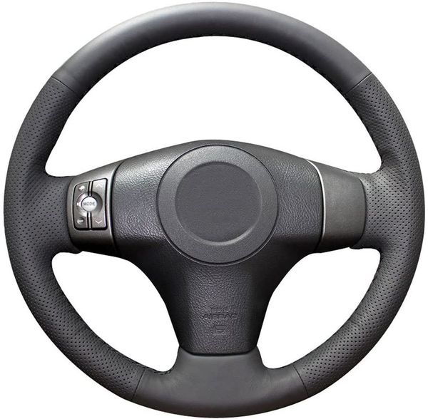 diy steering wheel cover for toyota rav4 2006-2012 / 2007-2011 yaris sedan interior accessories hand sewing black genuine leather sew
diy steering wheel cover for toyota rav4 2006-2012 / 2007-2011 yaris sedan interior accessories hand sewing black genuine leather sew