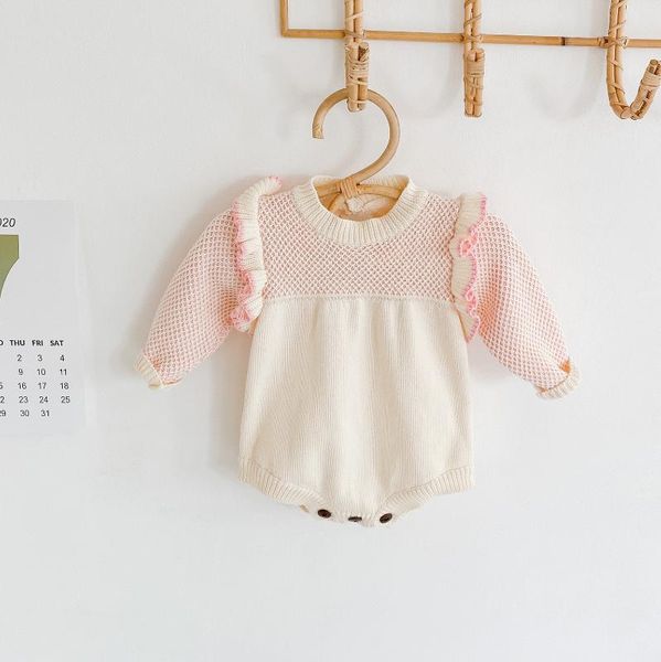3992 autumn winter 2020 baby girl baby's flying sleeve knitted blended wool jumpsuit long sleeve baby rompers newborn wear, Blue
3992 autumn winter 2020 baby girl baby's flying sleeve knitted blended wool jumpsuit long sleeve baby rompers newborn wear, Blue