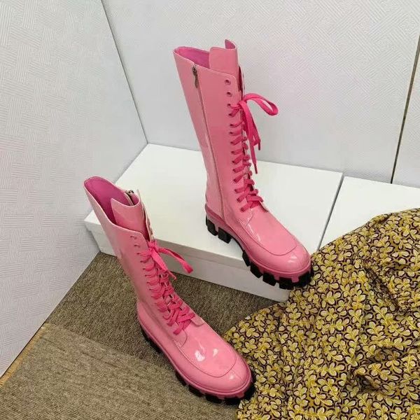 мода середины икры сапоги женщины side zipper лакированные туфли женщина круглый toe платформы женская обувь цвета конфеты мотоцикл сапоги, Black
мода середины икры сапоги женщины side zipper лакированные туфли женщина круглый toe платформы женская обувь цвета конфеты мотоцикл сапоги, Black