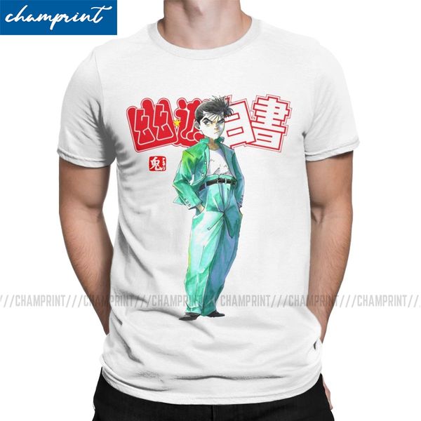men's yusuke urameshi t shirts yu yu hakusho kurama anime 100% cotton funny short sleeve o neck tees summer t-shirts
men's yusuke urameshi t shirts yu yu hakusho kurama anime 100% cotton funny short sleeve o neck tees summer t-shirts