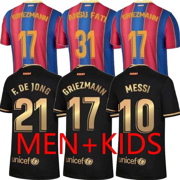 fc barcelona soccer jersey 20 21 camiseta de futbol ansu fati 2021 messi griezmann de jong maillots de football men + kids sets, Black;yellow
fc barcelona soccer jersey 20 21 camiseta de futbol ansu fati 2021 messi griezmann de jong maillots de football men + kids sets, Black;yellow