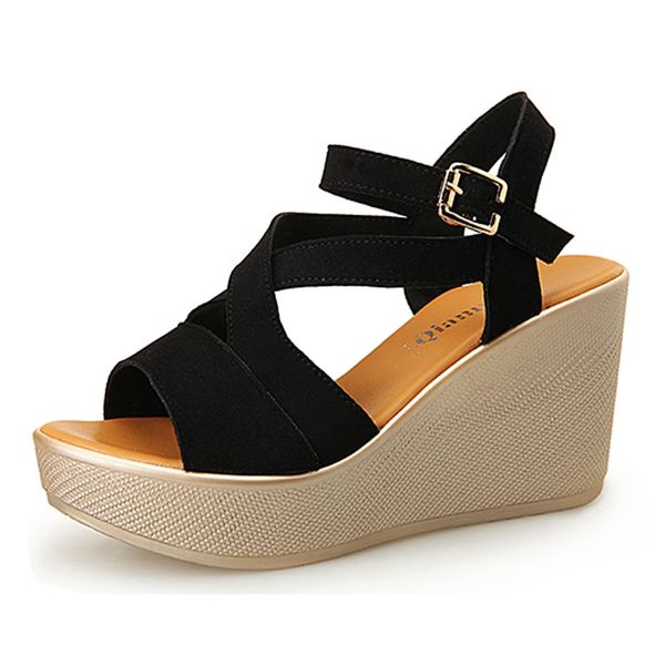 2020 xiapo with sandals fish mouth women's shoes waterproof platform muffin thick bottom open toe large size sandals women, Black
2020 xiapo with sandals fish mouth women's shoes waterproof platform muffin thick bottom open toe large size sandals women, Black