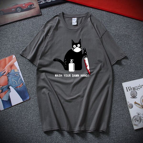 wash your damn hand black cat with knife funny t shirt men cotton t-shirt new cool men's clothing tshirt
wash your damn hand black cat with knife funny t shirt men cotton t-shirt new cool men's clothing tshirt