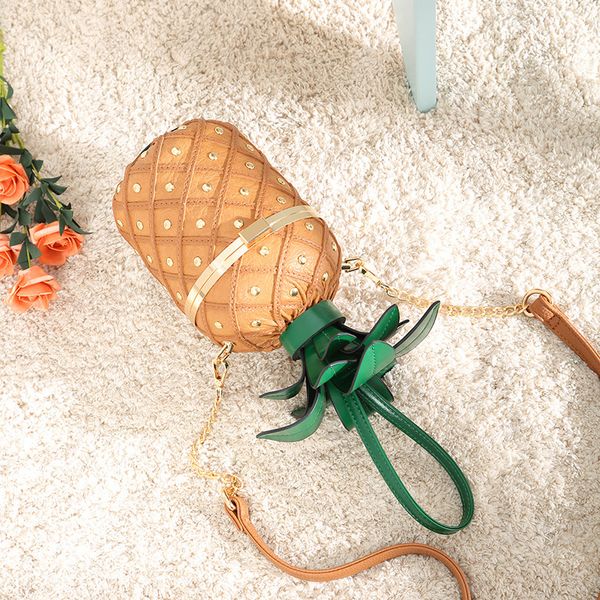 pineapple designer handbag new women's shoulder bag lock chain purse rivet luxury messenger bag 01-sb-gxblmd
pineapple designer handbag new women's shoulder bag lock chain purse rivet luxury messenger bag 01-sb-gxblmd