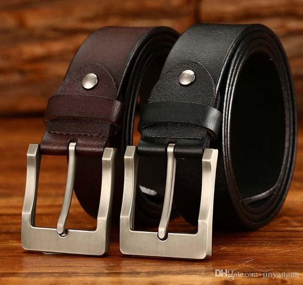 men s genuine leather belt fashion casual belt cowhide retro buckle new design black brown04, Black;brown
men s genuine leather belt fashion casual belt cowhide retro buckle new design black brown04, Black;brown