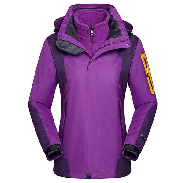 woman winter windproof thermal 3 in 1 jacket hiking skiing climbing fishing outdoor waterproof windbreaker, Blue;black
woman winter windproof thermal 3 in 1 jacket hiking skiing climbing fishing outdoor waterproof windbreaker, Blue;black