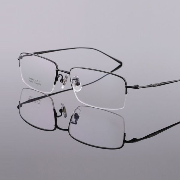 width- 145titanium big face men glasses eyewear half rim whole carving temple myopia prescription readding glasses eyewear new, Black
width- 145titanium big face men glasses eyewear half rim whole carving temple myopia prescription readding glasses eyewear new, Black