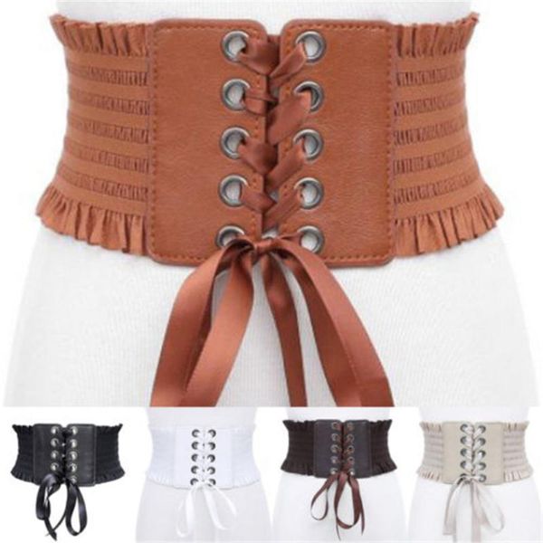 2020 new women fashion stretch belt tassels elastic buckle wide dress corset waistband nylon belts, Black;brown
2020 new women fashion stretch belt tassels elastic buckle wide dress corset waistband nylon belts, Black;brown