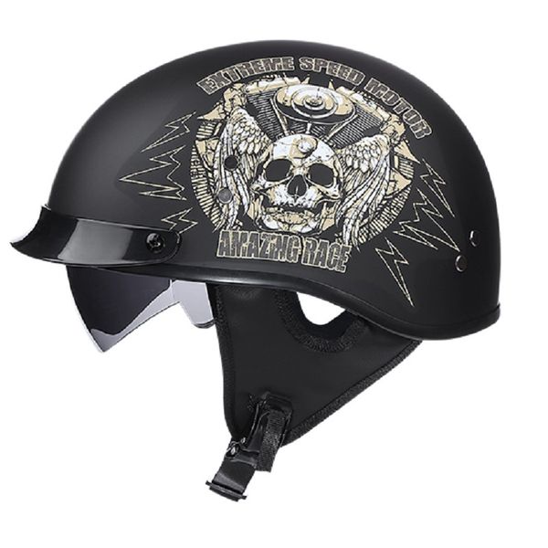retro motorcycle helmet dot certification retro helmets with inner sun visor uv protection
retro motorcycle helmet dot certification retro helmets with inner sun visor uv protection