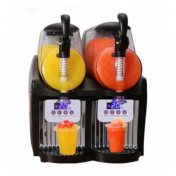 mini 2*2.5l tanks home use small smoothie frozen drinks machine margarita cooling slush machine frozen slushie maker ice slush machine
mini 2*2.5l tanks home use small smoothie frozen drinks machine margarita cooling slush machine frozen slushie maker ice slush machine