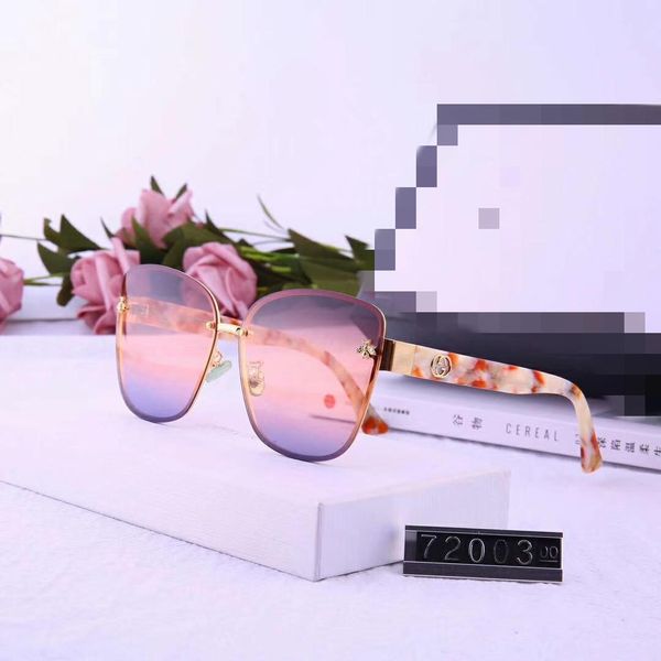 luxury sunglasses designer sunglasses fashion brand g72003 for woman glasses driving uv400 grace with box little bee style high quality, White;black
luxury sunglasses designer sunglasses fashion brand g72003 for woman glasses driving uv400 grace with box little bee style high quality, White;black