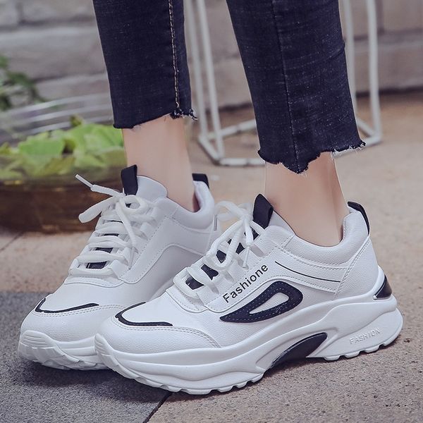 2020 women casual shoes brand breathable platform ladies shoes woman designer zapatillas mujer mesh chunky sneakers wedge tenis, Black
2020 women casual shoes brand breathable platform ladies shoes woman designer zapatillas mujer mesh chunky sneakers wedge tenis, Black