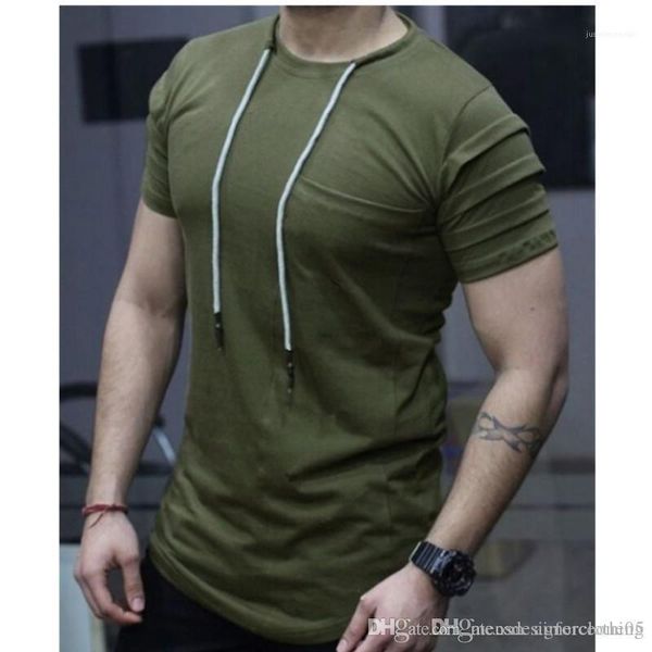 вершины конструктора mens tshirts лето сплошных галстуки мода o-образный вырез casual tees короткого рукав, White;black
вершины конструктора mens tshirts лето сплошных галстуки мода o-образный вырез casual tees короткого рукав, White;black