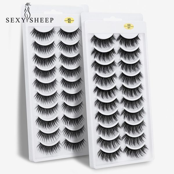 sexysheep 10 pairs 3d mink lashes false eyelashes natural/thick long 10-15mm eye lashes wispy makeup beauty extension tools
sexysheep 10 pairs 3d mink lashes false eyelashes natural/thick long 10-15mm eye lashes wispy makeup beauty extension tools