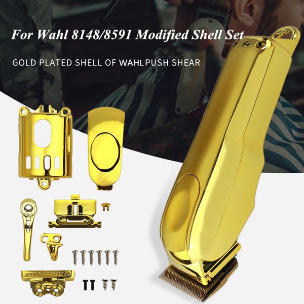 for wahl 8148/8591 clipper abs modified shell trimmer front bottom cover tool accessories gradient electroplated gold g0717
for wahl 8148/8591 clipper abs modified shell trimmer front bottom cover tool accessories gradient electroplated gold g0717