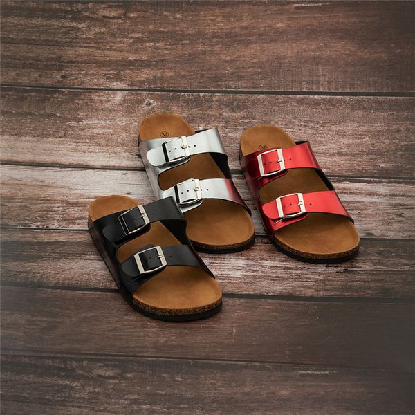 2020 summer beach cork slippers sandals casual double buckle clogs sandalias women men slip on flip flops flats shoes
2020 summer beach cork slippers sandals casual double buckle clogs sandalias women men slip on flip flops flats shoes
