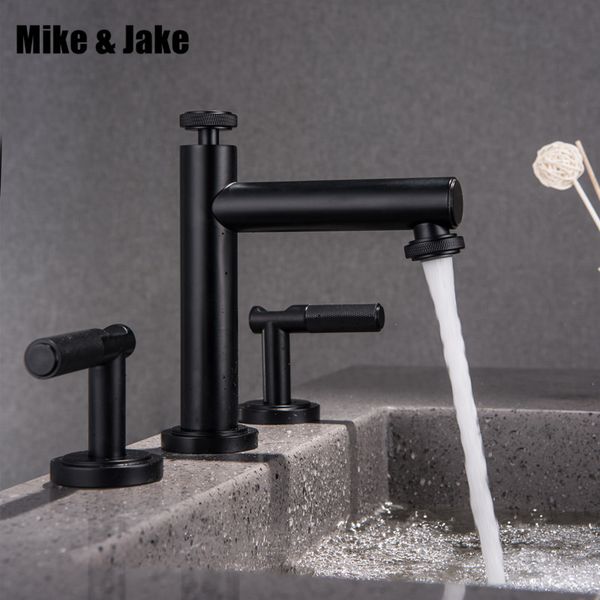 deck basin double handle faucet matte black bathroom sink and cold mixer luxury faucet european
deck basin double handle faucet matte black bathroom sink and cold mixer luxury faucet european