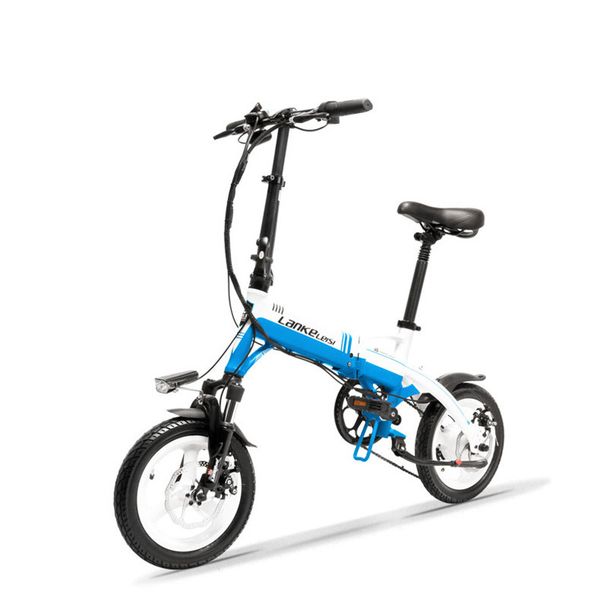 a6 mini folding e bike, 400w, 36v/8.7a, 14 inches electric bicycle, hidden battery, magnesium alloy rim, suspension fork, Silver;blue
a6 mini folding e bike, 400w, 36v/8.7a, 14 inches electric bicycle, hidden battery, magnesium alloy rim, suspension fork, Silver;blue