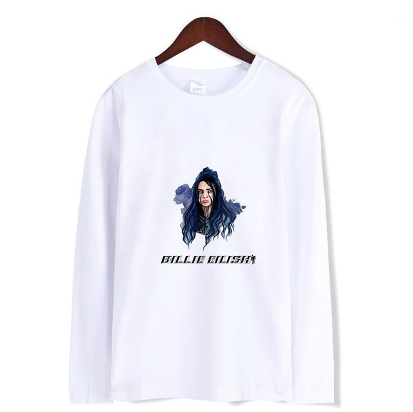 perpetual long sleeve tshirts homme casual clothes billie eilish print mens tshirts designer famous american singer, White;black
perpetual long sleeve tshirts homme casual clothes billie eilish print mens tshirts designer famous american singer, White;black