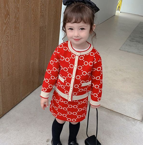 girls knitting outfits fall winter new children circle single-breasted sweater cardigan+knitting skirt 2pcs lady style kids sets a4411, White
girls knitting outfits fall winter new children circle single-breasted sweater cardigan+knitting skirt 2pcs lady style kids sets a4411, White